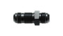 Vibrant 10683 Straight Bulkhead Adapter, -8AN Black Anodized
