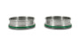 Vibrant 12557 HD Weld Ferrules with O-Rings for 3.50" O.D. Tubing Stainless (Pair)
