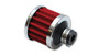 Vibrant 2186 Crankcase Breather Filter w/ Chrome Cap - 1.25" Inlet I.D.