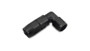 Vibrant 21990 Forged 90 Degree Tight Radius Hose End -10AN Black