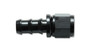 Vibrant 22012 Push-On Straight Hose End Fitting -12AN Black