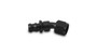 Vibrant 22306 Push-On 30 Degree Hose End Elbow -6AN Black