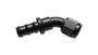 Vibrant 22412 Push-On 45 Degree Hose End Elbow Fitting -12AN Black