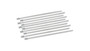 Vibrant 25898 Stainless Steel Cable Ties 14.5" Long (10-Pack)