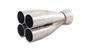 Vibrant 10301 4-1 Merge Collector 1.625" Inlet I.D. Merge 2.00" Outlet 2.50" 304 Stainless