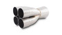 Vibrant 10325 4-1 Merge Collector 2.50" Inlet I.D. Merge 4.00" Outlet 4.50" 304 Stainless