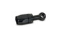 Vibrant 24042 Banjo Hose End Fitting -4AN Use with M10 or 3/8" Banjo Bolt Black Anodized