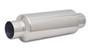 Vibrant 17950 Large Diameter Bottle Style Resonator - 3" Inlet/Outlet x 18" Long, 304 Stainless Steel