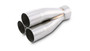 Vibrant 10336 3-1 Merge Collector 1.875" Inlet I.D. Merge 2.25" Outlet 2.50" 304 Stainless