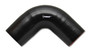 Vibrant 2746 90 Degree Elbow - 4.00" I.D. x 3.50" Leg, Black