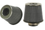 Vibrant 1921C Open Funnel High Performance Air Filter 2.5" Inlet - Chrome Cap