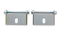 Vibrant 12827 Intercooler Brackets for Part #12800 304 Stainless Steel