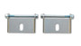 Vibrant 12829 Intercooler Brackets for Part #12815 304 Stainless Steel