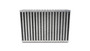 Vibrant 12857 Vertical Flow Intercooler Core 12"W x 8"H x 3.5" Thick 6061 Aluminum Bar and Plate
