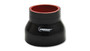 Vibrant 2777 4-Ply Silicone Reducer Coupler 4" x 5" x 3" Black
