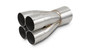 Vibrant 10316 4-1 Merge Collector, 2.25" Inlet I.D.; Merge 3.50"; Outlet 4.00"