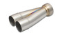 Vibrant 10356 2-1 Merge Collector, 2.25" Inlet I.D. x 3" Outlet
