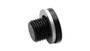 Vibrant 16660 Metric Port Plug - M10x1.0 Black