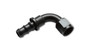 Vibrant 22912 Push-On 90 Degree Hose End Elbow Fitting -12AN Black