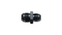 Vibrant 10435 Reducer Adapter Fitting, -8AN x -12AN Black Anodized