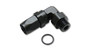 Vibrant 24906 Male ORB 90 Degree Hose End Fitting -8AN to -10 ORB Black