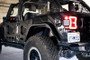 DV8 Offroad FDJL-07 Slim Fender Flares for 2018-2021 Jeep Wrangler JL - Micro-Texture Powder-Coat