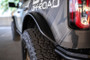 DV8 Offroad FDBR-01 Tube Fender Flares for 2021-2023 Ford Bronco - Micro-Texture Black Powder Coat