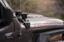 DV8 Offroad LBJL-04 Light Bar Mounting Bracket for 2018-2022 Jeep Gladiator, Wrangler - Micro-Texture Black Powder Coat