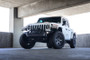 DV8 Offroad FBJL-07 FS-7 Mid-Width Winch Front Bumper for 2018-2021 Jeep Wrangler JL, Gladiator - Micro-Texture Powder-Coat