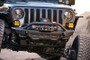 DV8 Offroad FBJL-09 Spec Series Front Bumper for 2018-2021 Jeep Wrangler JL, Gladiator - Micro-Texture Black Powder Coat