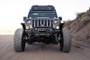 DV8 Offroad FBJL-09 Spec Series Front Bumper for 2018-2021 Jeep Wrangler JL, Gladiator - Micro-Texture Black Powder Coat