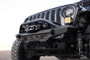 DV8 Offroad FBJL-09 Spec Series Front Bumper for 2018-2021 Jeep Wrangler JL, Gladiator - Micro-Texture Black Powder Coat