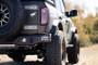 DV8 Offroad RBBR-01 MTO Series Rear Bumper for 2021-2022 Ford Bronco - Micro-Texture Black Powder Coat