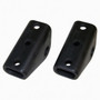 Crown Automotive J0645966 Leaf Spring Shackle Bracket Pair (Set of 2) for 1953-1975 Jeep CJ-3B/CJ-5/CJ-6 and 1946-1963 Willys w/ Silent Block Shackles