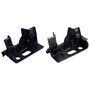Crown Automotive 55395708AE & 55395709AE Left + Right Upper B-Pillar Seal Pair for 2007-2018 Jeep JK Wrangler Unlimited (4-Door), Black