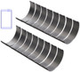 Enginetech BB607J030 .030 Undersize Rod Bearing Set for 1970-1982 Ford Lincoln Mercury 5.8L/6.6L V8 - Complete Connecting Rod Bearing Set