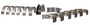 Enginetech BC1220STD Standard Main Bearing Set for 2001-2019 Subaru 3.0L/3.6L 6cyl - Complete OEM-Spec Main Bearing Set