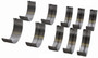 Enginetech BC1114.25 0.25mm Undersize Main Bearing Set for 1971-1984 Ford Mazda 1.6L-2.0L 97-122ci I4 - Complete OEM-Spec Main Bearing Set