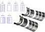 Enginetech BC314JSTD Standard Main Bearing Set for 1964-1990 Chevy Buick Oldsmobile 4.3L-6.6L V8 - Complete OEM-Spec Main Bearing Set