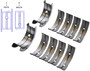 Enginetech BC410J.50 0.50mm Undersize Main Bearing Set for 1995-2010 Dodge Chrysler Jeep 2.4L 148ci I4 - Complete OEM-Spec Main Bearing Set