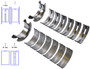 Enginetech BC305J.020 0.020 Undersize Main Bearing Set for 1967-1996 Ford Mercury 3.9L-4.9L I6 - Complete OEM-Spec Main Bearing Set