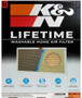 K&N HVC-12025 MERV 11 Washable & Reusable HVAC Filter 20x25x1 - Synthetic Media, Lifetime Warranty
