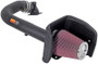 K&N 57-2556 57 Series FIPK Performance Air Intake System for 2004-2008 Ford, Lincoln Expedition, F-150, Mark LT - Red Cotton Gauze Filter, Gen II
