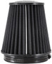 K&N Universal Rubber Filter Round Tapered 6in Flange ID x 7.5in Base OD x 5.25in Top OD x 8in Height