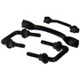 RT Off-Road RT26022 Windshield Tie Down Kit Front - Fits 1987-1995 Jeep CJ-8