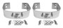 RT Off-Road RT20020 Polished Stainless Steel Rear Bumperette Set for 1976-1983 Jeep CJ-5, 1976-1986 CJ-7, 1981-1986 CJ-8, & 1987-1995