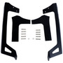RT Off-Road RT28088 LED Light Bar Windshield Bracket Set Front Left & Right - Fits 2007-2018 Jeep JK Wrangler