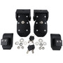 RT Off-Road RT26092 Locking Hood Catch Set for 2018+ Jeep JL Wrangler & JT Gladiator