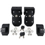 RT Off-Road RT26092 Hood Catch Lock Left & Right Upper & Lower - Fits 2018-2024 Jeep JT Gladiator