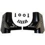 RT Off-Road RT28001 Windshield Light Mount Bracket Set Front Left & Right - Fits 1997-2006 Jeep TJ Wrangler